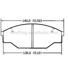 D438 04465-YZZ56 für Toyota Kran-Bremsbeläge